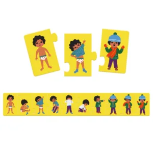 פאזל סיפור- מתלבשים Djeco