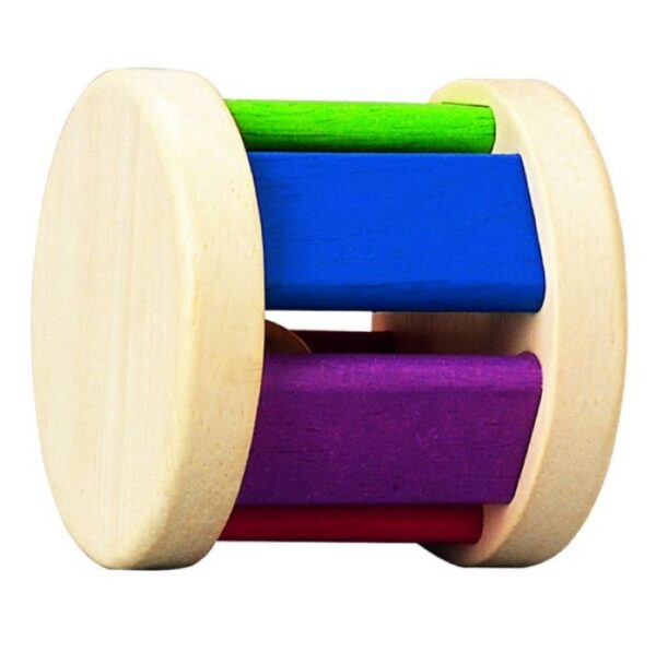 רעשן מתגלגל מעץ Plan Toys