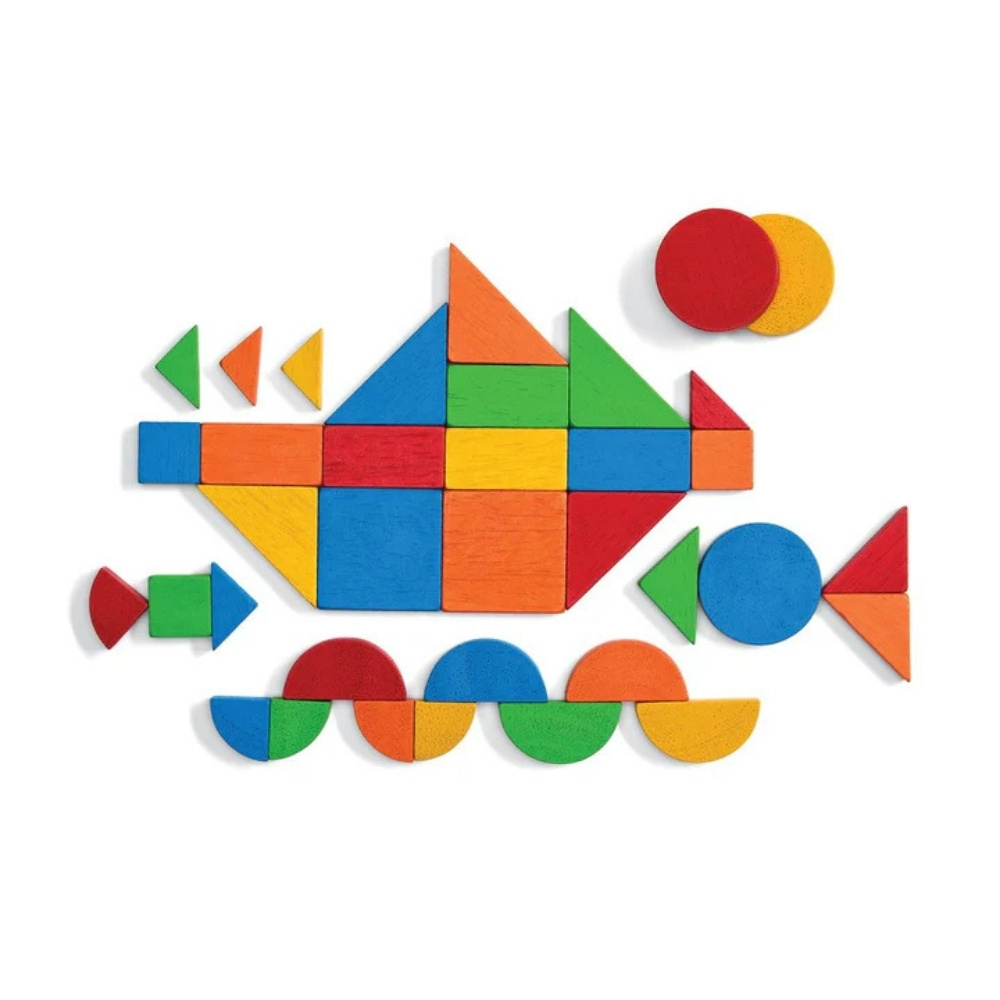 קופסת מוזאיקה מונטסורי Plan Toys